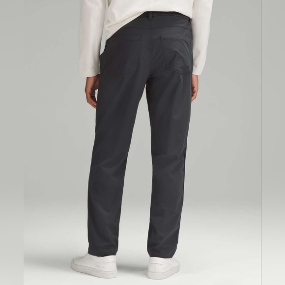Lululemon Men's ABC Relaxed-Fit 5 Pocket Pants # M5AXTS Gray Waist 36 X 26 Long - Picture 14 of 14